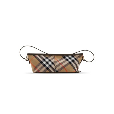 BURBERRY CHECK MINI SHOULDER BAG 80952961 (20*10*9cm)